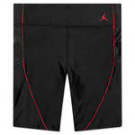 Essential Women's Bike Shorts - Black/University Red