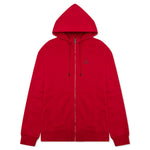Essential Fleece Full-Zip Hoodie - Gym Red