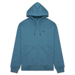Essential Fleece Full-Zip Hoodie - Rift Blue