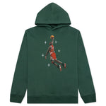 Essential Graphic Fleece Hoodie - Noble Green