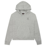 Essential Women's Fleece Hoodie - Dark Grey Heather