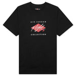 Flight Essentials T-Shirt - Black/White/Gym Red