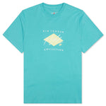 Flight Essentials T-Shirt - Washed Teal/White/Citron Tint