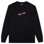 Flight Essentials '85 L/S T-Shirt - Black/White