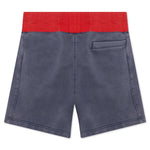 Flight Women's Fleece Shorts - Midnight Navy/University Red