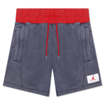 Flight Women's Fleece Shorts - Midnight Navy/University Red