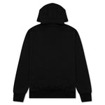 Heavyweight Loopback Fleece Hoodie - Black/Gym Red