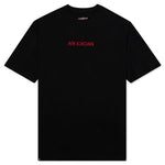 S/S T-Shirt - Black/Gym Red