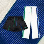 Jordan x Aleali May Women's Pleated Short - Black/Game Royal