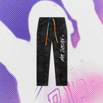 Jordan x J Balvin Fleece Pants - Flat Pewter/Black