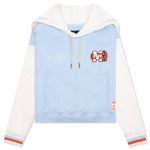 Jordan x Maison Chateau Rouge Women's Fleece Top - Celestine Blue/Sail