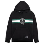 Jordan x Paris Saint-Germain Fleece Pullover Hoodie - Black/White