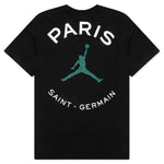 Jordan x Paris Saint-Germain Logo T-Shirt - Black/Noble Green