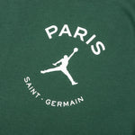 Jordan x Paris Saint-Germain Logo T-Shirt - Noble Green/White