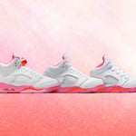 Jordan 5 Retro (TD) - White/Pinksicle/Safety Orange