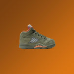 Air Jordan 5 Retro 'Olive' (TD) - Army Olive/Solar Orange
