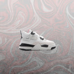 Air Jordan 4 Retro OG 'Flight Club' (TD) - Sail/Black/University Red