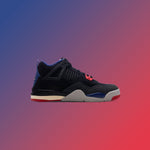 Air Jordan 4 Retro 'Rare Air' (PS) - Black/Fire Red/Deep Royal Blue