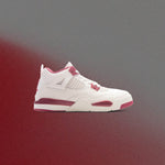 Air Jordan 4 Retro 'Valentine's Day' (PS) - Pale Ivory/Sierra Red