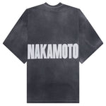Jumbo Font Oversized Tee - Vintage Black