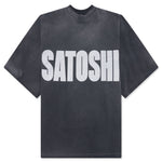 Jumbo Font Oversized Tee - Vintage Black