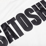 Jumbo Font Oversized Tee - White