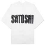 Jumbo Font Oversized Tee - White
