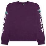 Jumbo Pigment Dyed L/S Tee - Purple