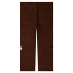 Static Pleated Pant - Brown Boucle