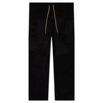 Towelling Beach Pant - Black