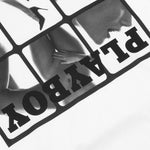 Playboy Grid T-Shirt - White/Black