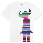 Buffalo Man T-Shirt - White/A Pattern