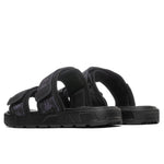 222 Banda Aster 1 Sandals - Black/Dark Grey