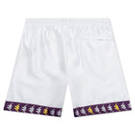 222 Banda Befotaka Swim Shorts - Grey/Violet Bloom