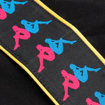 222 Banda Calabash Swim Shorts - Black/Fuchsia/Blue