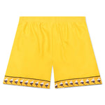 222 Banda Calabash Swim Shorts - Dark Yellow/Violet/White