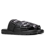 222 Banda Mitel 1 Sandals - Black/White