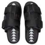 222 Banda Mitel 4 Sandals - Black/White