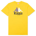 Authentic Estessi T-Shirt - Dark Yellow/Violet/White