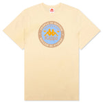 Authentic Franeker T-Shirt - Beige Ecru/Brown/Blue Cielo