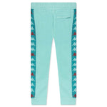 Kid's 222 Banda Alanz 3 Sweatpants - Green Water/Blue Peacock/Red Toreador