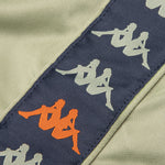 Kid's 222 Banda Deky Trackpants - Green Salvia/Black Smoke/Red Orangeade