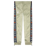 Kid's 222 Banda Deky Trackpants - Green Salvia/Black Smoke/Red Orangeade