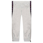Kid's 222 Banda Deky Trackpants - Grey/Violet Bloom/Yellow