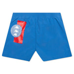 Kid's Authentic HB Ethan Swim Short - Royal Blue/Red