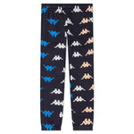 Kid's Authentic Leeuwarden Pants - Black Smoke/Orange Salmon/Blue Princess