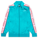 Kid's Logo Tape Artem 2 Track Jacket - Blue Peacock/Bright White/Red Toreador