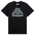 Kid's Logo Tape Bant T-Shirt - Black Smoke/Green
