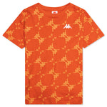 Kids Authentic Ebit T-Shirt - Orange/White
