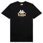 Kid's Authentic Molongio T-Shirt - Black Smoke/Orange Salmon/Blue Princess